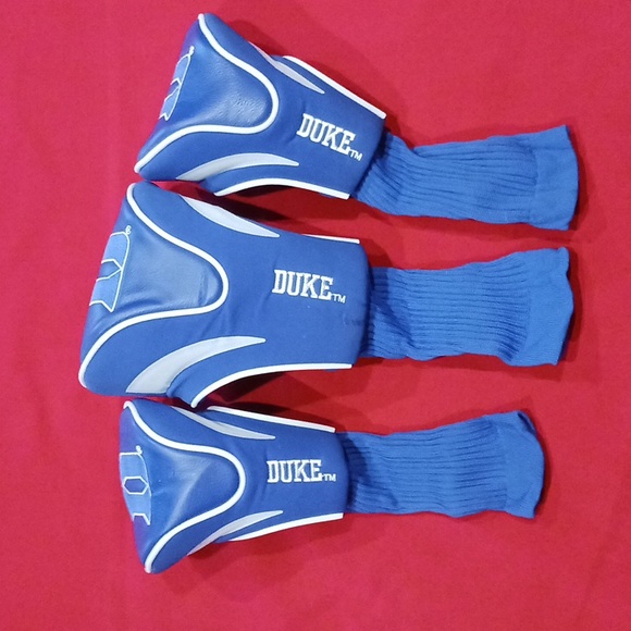 Duke BLUE Devils HeadCovers Set of 3 - Picture 1 of 8